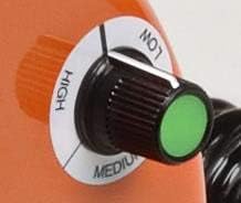 METROVAC Carbon Brushes (ABC-14) Bundle with Air Force Commander Variable Speed