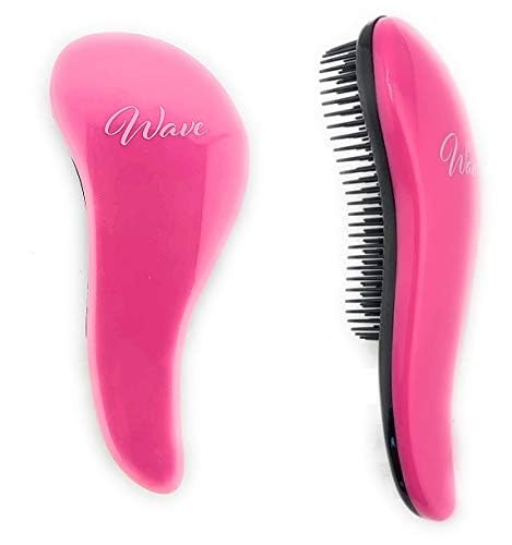 G.B.S Pet Deshedding Tools 3 Pack - Wave Fur Brush, Shampoo Brush, and Massager Brush - Perfect for Dogs or Cats (Pink)