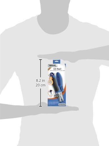 Wahl EZ-Nail Rotary Filer & Nail Clipper for Dogs, Cats, & House Pets - Model 5960-300 Blue