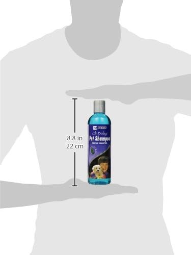 Kenic Oh Baby Puppy and Dog Shampoo, Gentle Formula with Light Baby Powder Scent, Soap and Paraben Free, Tear-Free and Moisturizing, Made in USA for Sensitive Skin and Frequent Use