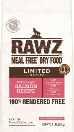 Rawz Meal Free Wild Caught Salmon Recipe for Dogs (3.5 lb)
