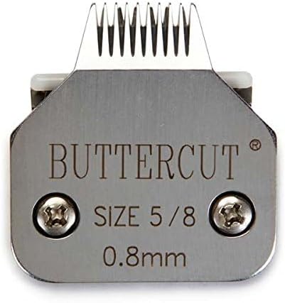 Stainless Steel Dog Clipper Blade, Size-5F, 1/4-Inch Cut Length,Red