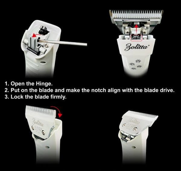 10WF Premium Professional Pet Dog Grooming Wide Clipper Blade, Grooming Clipper Blade, Grooming Wide Blade, A5 Type Blade, Dog Grooming Wide Blade, Cat, Horse Grooming Blade