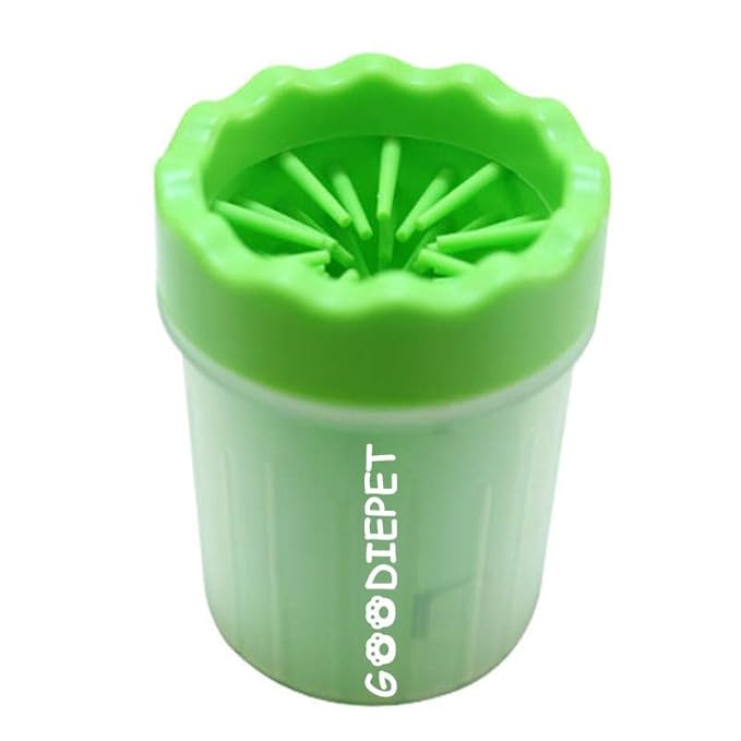 Paw Cleaner and Washer | Easy to Use for Small, Medium and Large Dogs (Green)
