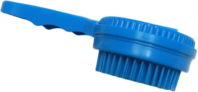 Compac Self Cleaning Pet Brush Twist to Raise and Lower Bristles, Blue, 1 Count