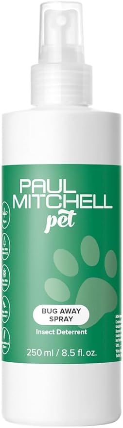 Bug Away Spray, Insect Deterrent for Dogs, 8.5 fl. Oz