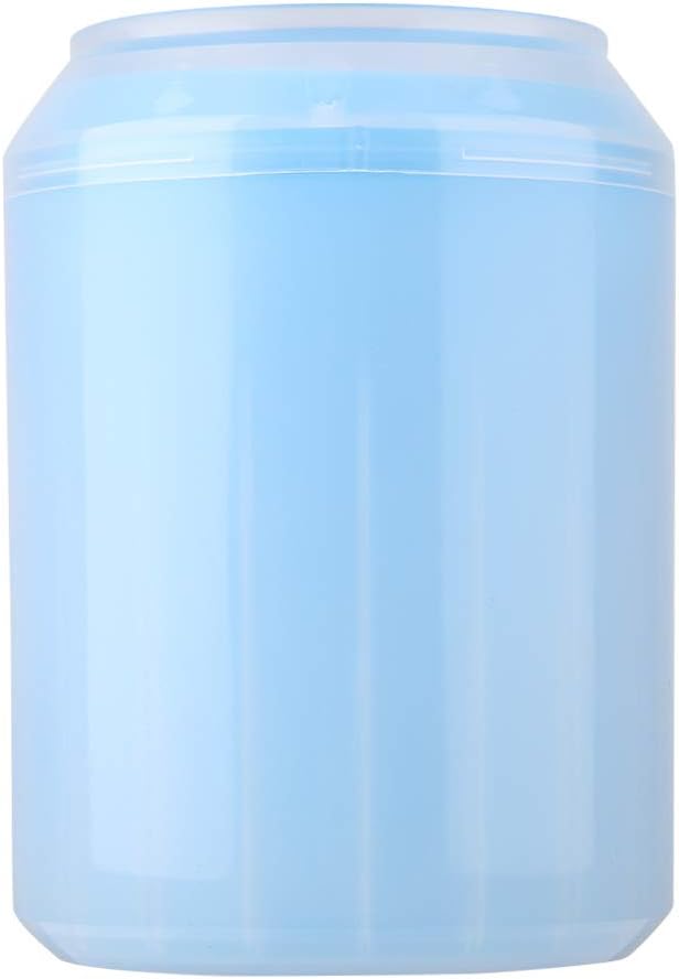 Dog Cleaner Cup, Dog Cleaner Dog Cleaner Dog Washing Station Removable Dogs Cleaning Brush Cup Pet Foot Cleaner for Small Medium Large Breed Dogs, Cats (Blue)