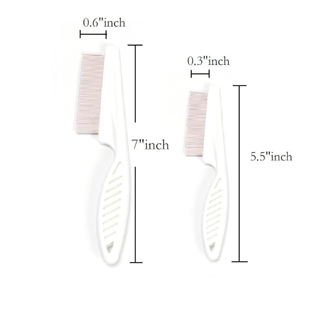 Pet Comb for Cat Dog Grooming Hair Brush - Long Handle Grooming Comb for Pet Kitten Puppy Small Animal …