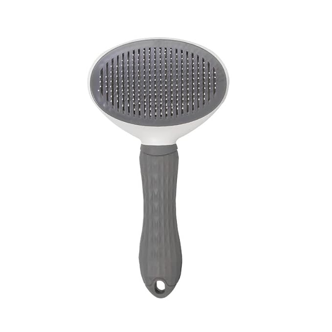 Cat Brush Dog Brush for Grooming - Cat Hair Comb for Shedding, Pet Self Cleaning Slicker Brush LRHINETAR
