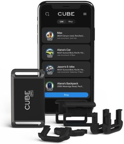 GPS Pet Tracking Bundle - GPS Tracker for Vehicles Assets Kids, Real Time Worldwide Location SOS Pings Geo-Fencing