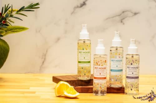 One Fur All Pet House Freshening Room Spray - Mango Peach - Concentrated Air Freshener - Non-Toxic & Pet-Friendly Air Freshener - Pet Odor Eliminator Room Spray