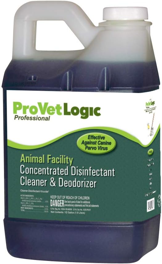 ProVetLogic Animal Facility Disinfectant Cleaner & Deodorizer (Concentrated) - 0.5 Gallon