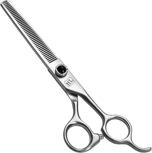 Dog Grooming Scissors: 6.5 inch Pet Blender Shears Made Of Japanese 9CR Advanced Stainless Steel Professional Grooming Scissors for Dogs Cats and Other Pets