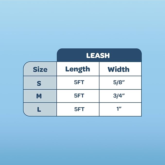 Voyager Reflective Dog Leash with Neoprene Handle, 5ft Long, Supports Small, Medium, and Large Breed Puppies, Cute and Heavy Duty for Walking, Running, and Training - Red (Leash), S