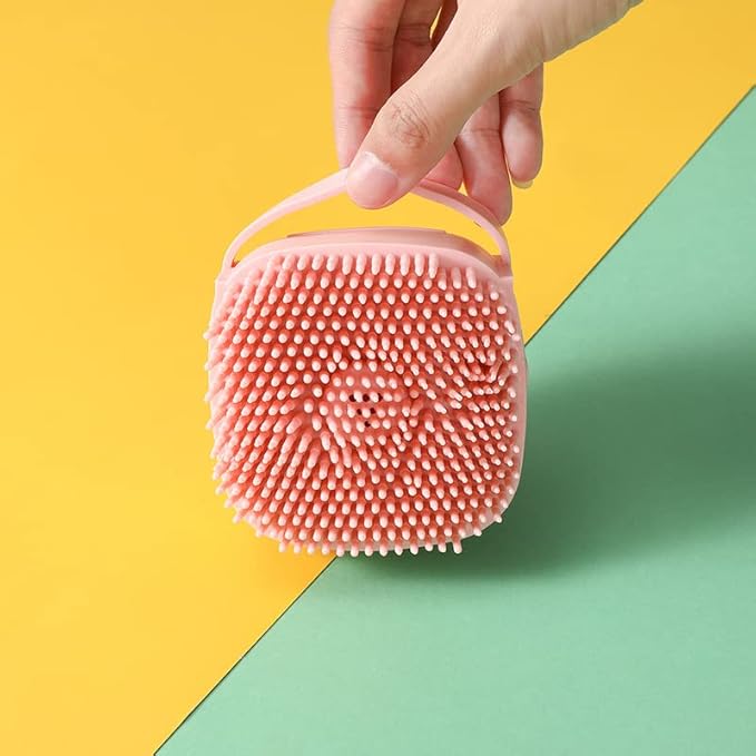 Dog Bath Brush Dog Bathing Supplies Dog bathbath Brush is Suitable for All Large Medium and Small Cats and Dogs