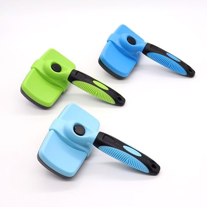 pet comb for dogs and cats (Light Blue, For Small dogs and cats)
