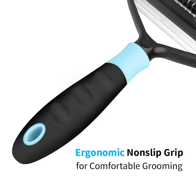 Dog Comb Pet Hair Brush Grooming 2 Sided Pet Grooming Brush