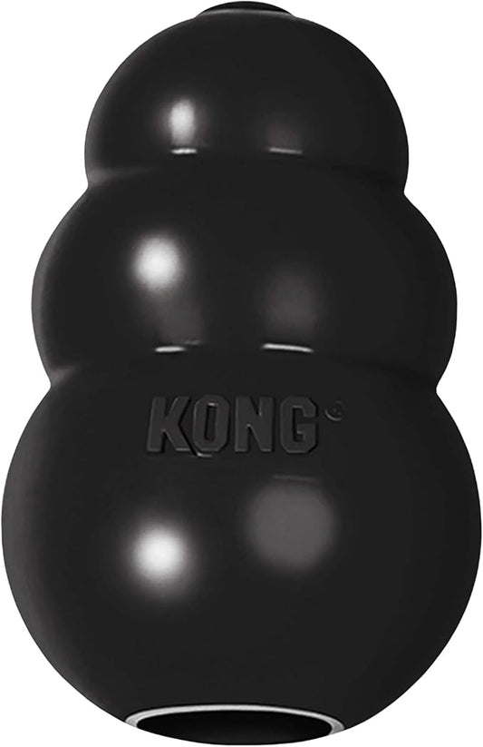 KONG Extreme Dog Toy - Fetch & Chew Toy - Treat-Filling Capabilities & Erratic Bounce for Extended Play Time Most Durable Natural Rubber Material - for Power Chewers - for XX-Large Dogs
