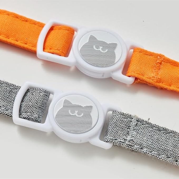 LavvieTAG with 2 Straps Charger Set | Smartwatch for Cat ID Tag Light (0.01lbs) Activity Analysis Heath Care App Integration Monitor Fitness Tracker(Charger Included)