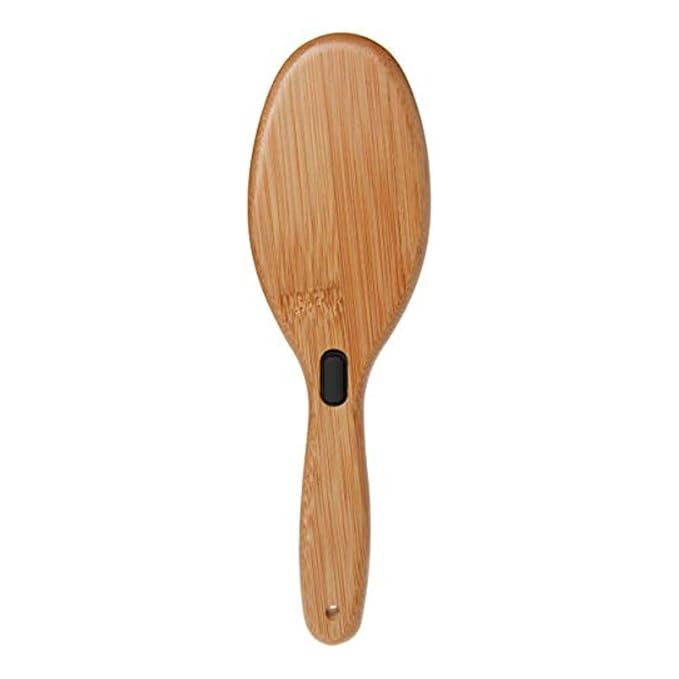 Bamboo Groom Oval Bristle Brush w/Natural Boar Small