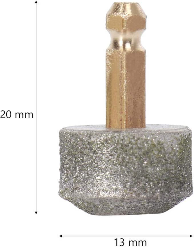 Mipcase 2pcs Dog Nail Replacement Heads Electric Nail Grooming Tool Spare Grinding Wheels Pet Toenail Paws Care