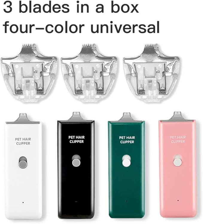 Replacement for Pet Clippers,3 Packs Replacement Blades for Waterproof Cordless Grooming Kits,3 PCs of Replacement Blades for Dog Shavers TB007