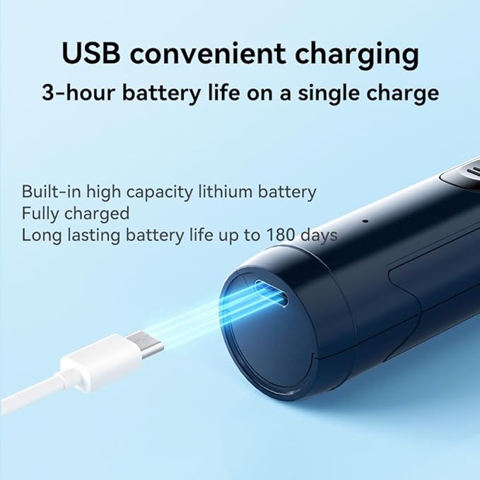 Pet Armor Grinding Dog Nail Grinder, Rechargeable Dog Nail Trimmer, Suitable for Large, Medium and Small Dogs, Upgraded Professional Electric Pet Claw Beauty, Quiet Dog Beauty Tool