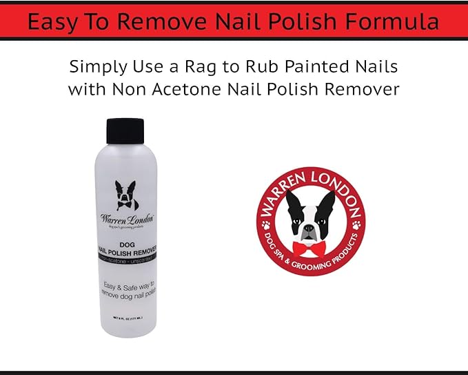 Warren London Pawdicure Dog Nail Polish Pens | Made in USA | Quick Dry, Low Odor, Non-Toxic Dog Accessories | Ideal for Dog Birthday, Dog Costume | Dries in Under 1 Minute | 13 Colors | Pink