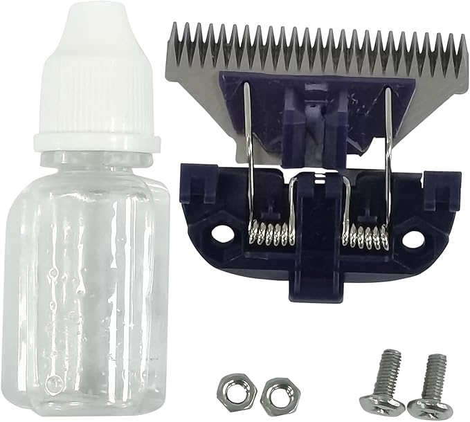 My Pet Command MPC15DS Replacement Upper Cutter Blade & Lube Oil for Cordless Pet Clipper