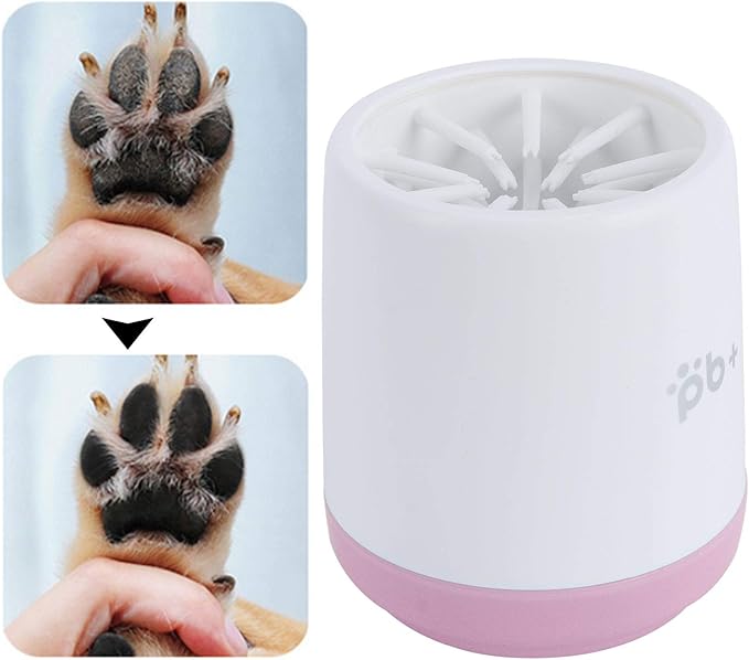 Zerodis Pet Cleaning Cup, Automatic Dog & Cat Foot Cleaner & Washer - Suitable for Puppy & Kitty Grooming