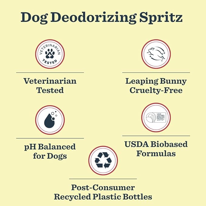 MRS. MEYER'S CLEAN DAY Dog Deodorizing Spray, Sweet Chamomile Scent, 8oz