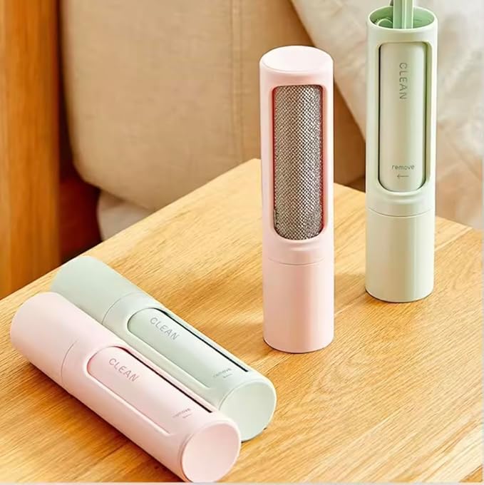 Baruel Pet Hair Remover Brush for Dogs, Gentle Yet Effective, Soft Bristles, All Breeds and Sizes (Pink)