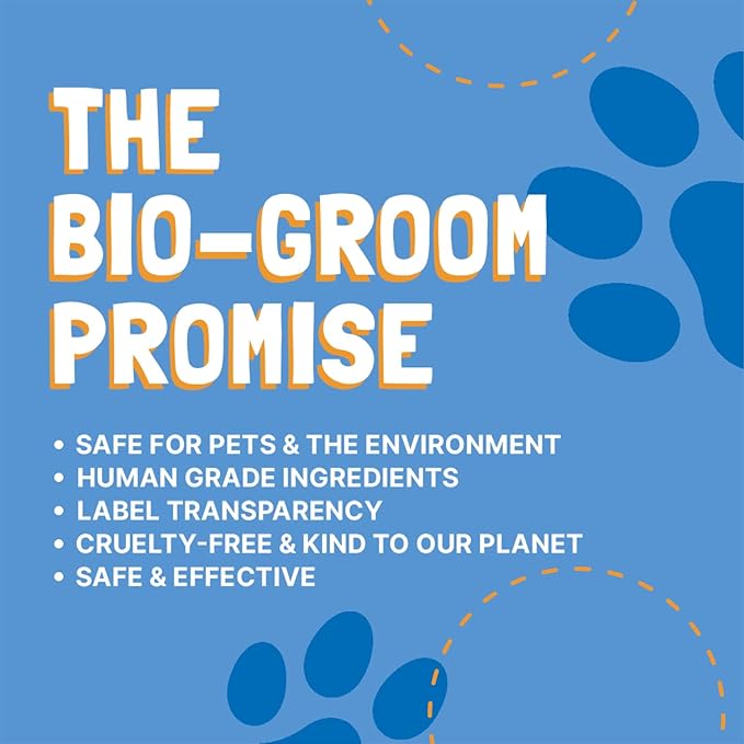 Bio-Groom Waterless Dog Shampoo - Tearless, No-Rinse, Dog Bathing Supplies, Puppy Wash, Cat & Dog Grooming Supplies, Cruelty-Free, Made in USA, Dry Shampoo Spray, Dog Products - 1 Gallon
