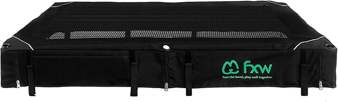 FXW Mesh Top Cover Specialized for FXW Dog Playpen (Not Suitable for Other Brands), Fits for FXW 32"/40"/45" H 8 Panels Homeplus/Rollick/Instant Dog Playpen│Patent Pending (Playpen not Included)
