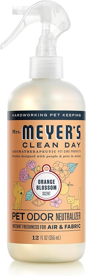 MRS. MEYER'S CLEAN DAY Pet Odor Neutralizer, Orange Blossom Scent, 16oz