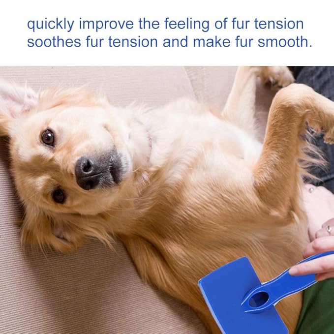 Taidda- Pet Comb, Massage Hair Removal Pet Comb, Cleaning Dog for PetBlue, Large