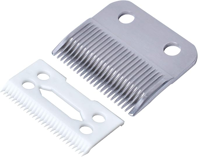 Replacement Clipper Blade Compatible with W-AHL #30-15-10 Pro Ion, Iron Horse, Show Pro Plus, U-Clip, and Deluxe U-Clip,Professional Pet Animal Dog Standard Adjustable Blade Set