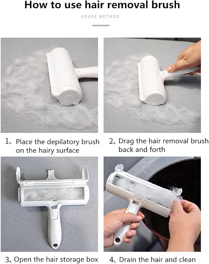 Dog Cat Short Hair Groom Brush Tool Attachment Kit Compatible with Dyson V7(SV11)、V8(SV10)、V10(SV12)、V11(SV14) 、V15, Hair Removal Brush, Extension Hose, Switch Trigger Lock