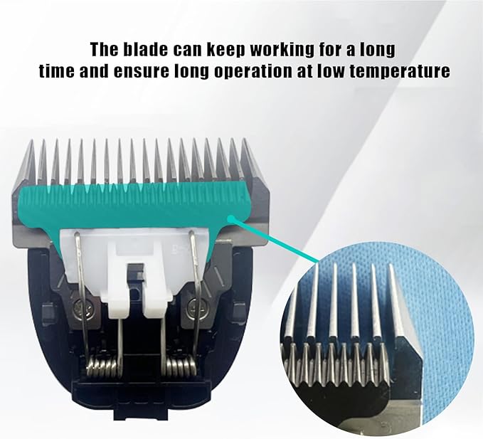 1Pack Flash Clipper Professional Detachable Replacement Blades,Compatible with Kenchii Flash Clipper Blade(Size 5F-6mm )