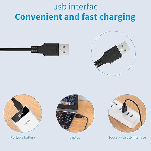 Replacement Unibono Dog Clippers Charger Charging Cord Compatible with unibono Dog Grooming Clippers Power Charger