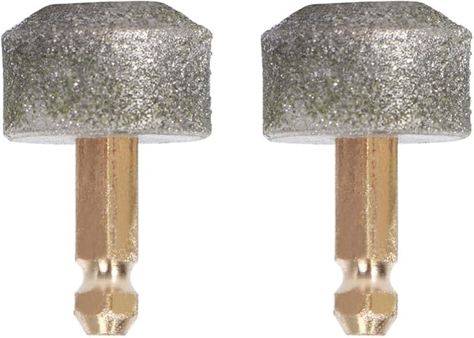 Mipcase 2pcs Dog Nail Replacement Heads Electric Nail Grooming Tool Spare Grinding Wheels Pet Toenail Paws Care