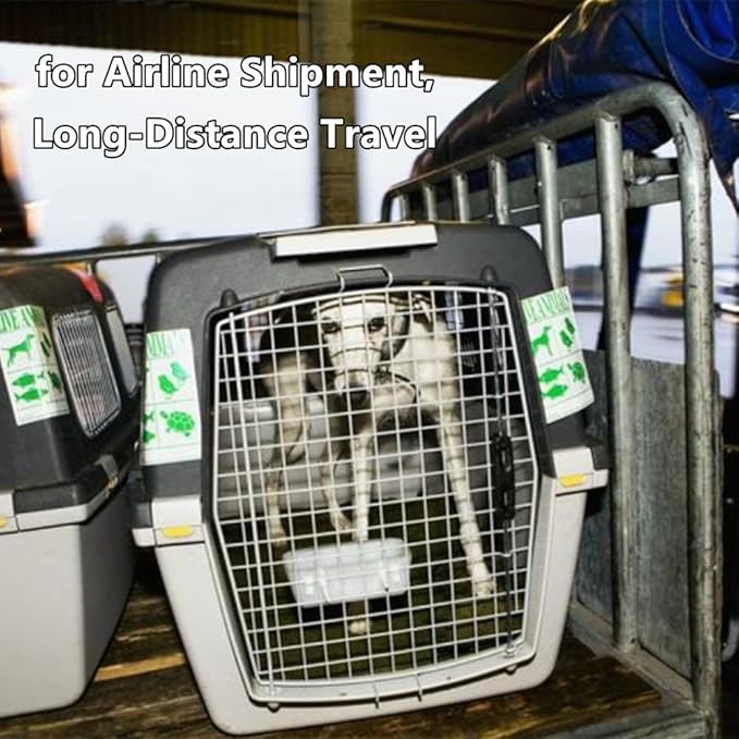 Hard-Sided Pet Kennel Protective Net, Thickened Encrypted Nylon Pet Cage Protection Net Cover, for Pet Airline Shipment, Long-Distance Travel, Prevent Animals from Escape