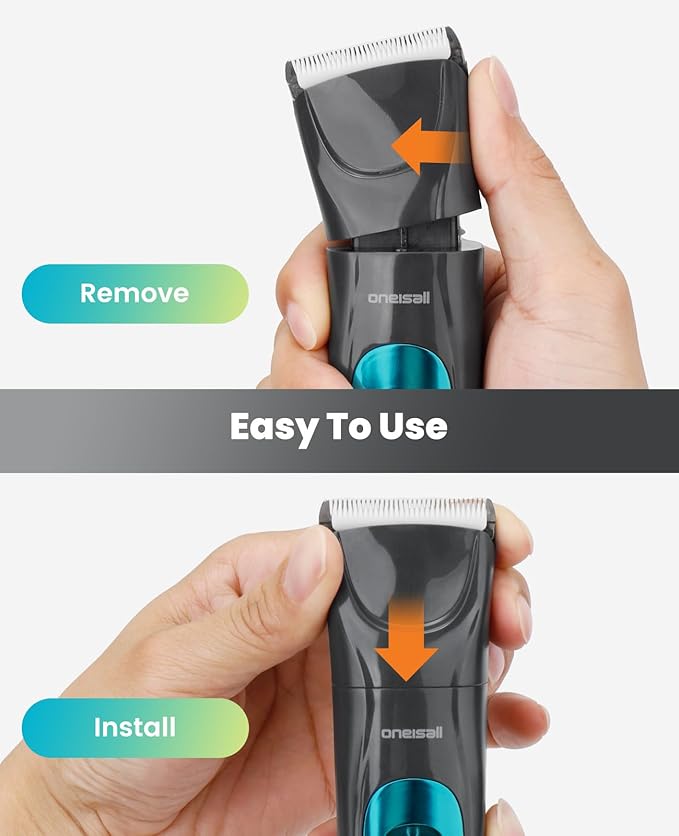 oneisall Dog Grooming Kit Dog Clippers for Grooming Standard Attachments for B0DHD2V9J2