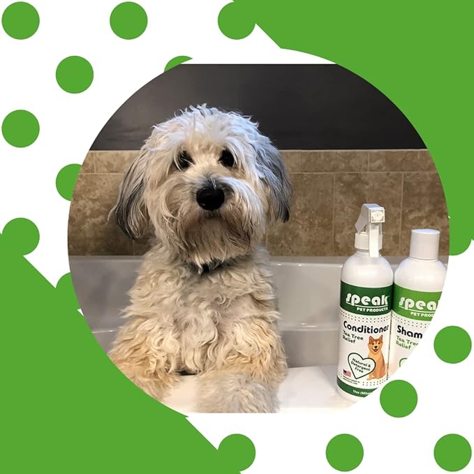Natural Dog Shampoo, Tea Tree Relief, 17oz