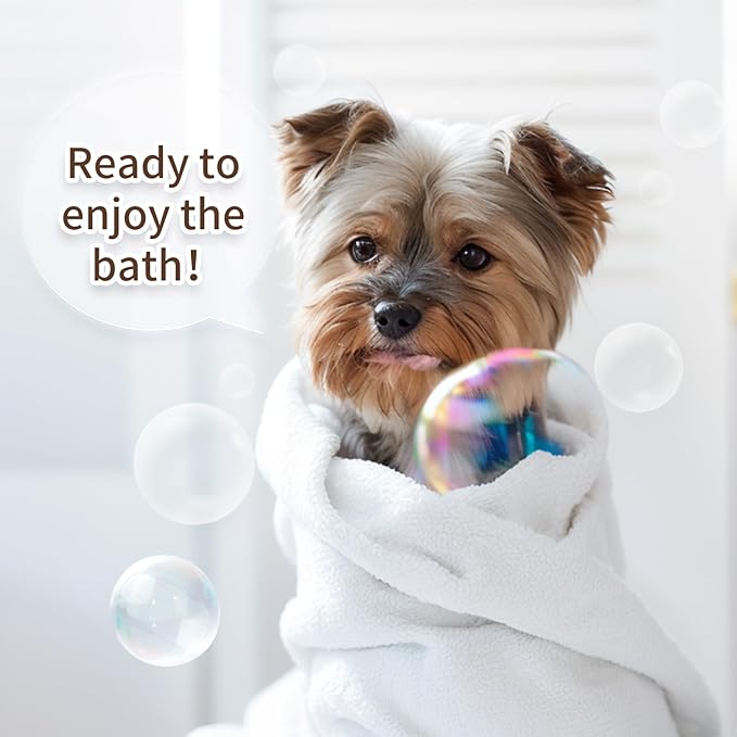 Dog Shampoo - Effective and Gentle Shampoo for Dogs and Cats with Natural Extracts- 300ml(10.1 FL.OZ)