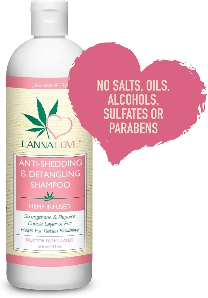 CannaLove Anti-Shedding/Detangling Shampoo