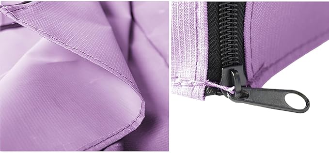 Dog Crate Cover Waterpoof Purple Pet Kennel Covers for Puppy Cat Indoor Outdoor Fit for 1 Door Wire Crate, 23.62x15.75x15.75 Inch