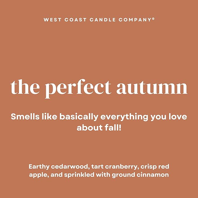 Pet Friendly All Natural Wax Melts - Non-Toxic, Pet Odor Eliminator, Pure Soy, Veterinarian Approved (The Perfect Autumn)