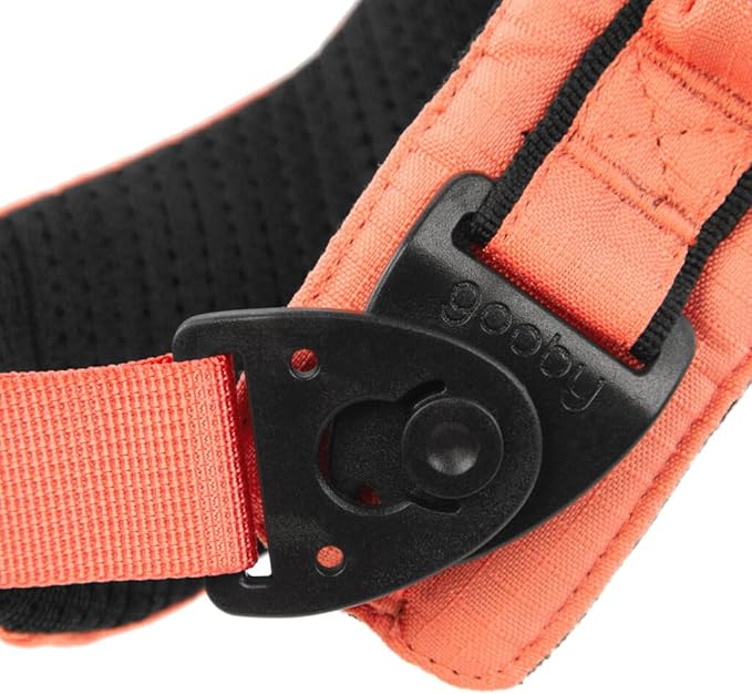Gooby Lite Gear Z Harness - Scratch Resistant Ergonomic Harness with Shock Absorption - Head-in Harness for Small or Medium Dogs