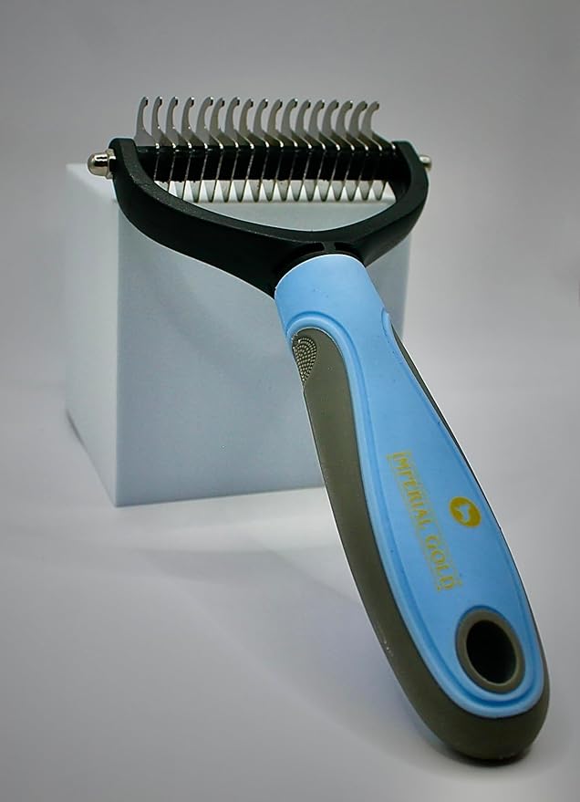 Imperial Gold Double Sided Pet Grooming Brush